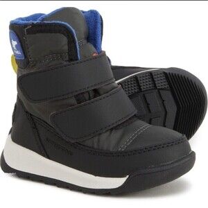 Sorel Toddler Whitney II Strap Waterproof Insulated Snow Boots Kids Size 4 New